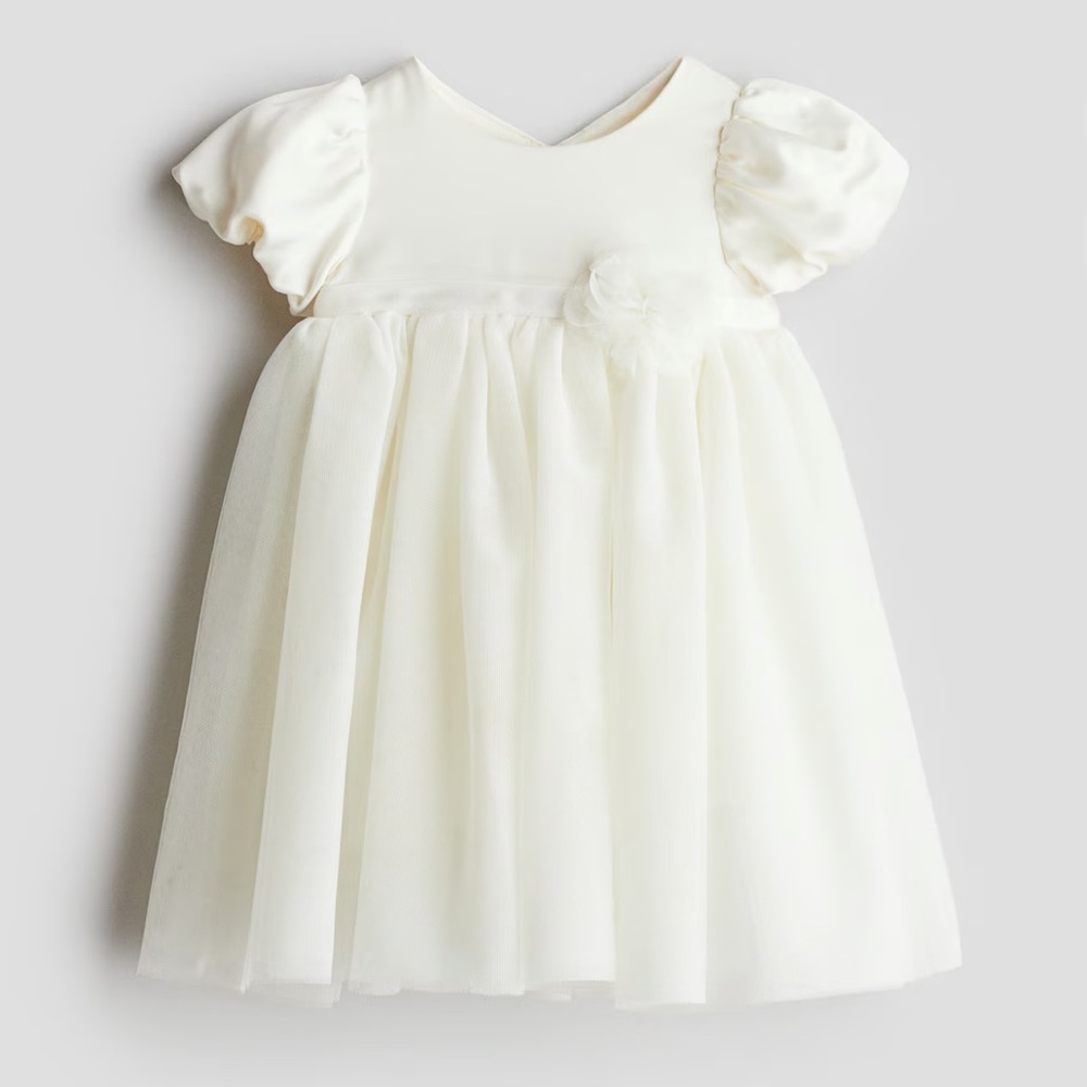 H&M Cream Formal Kids Dress